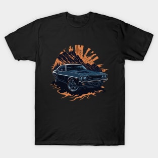 Dodge Challenger Classic Car T-Shirt